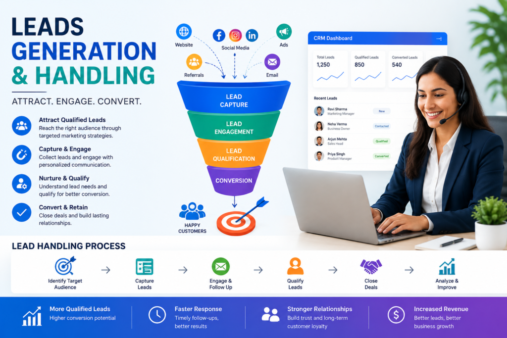 leads generation & handling