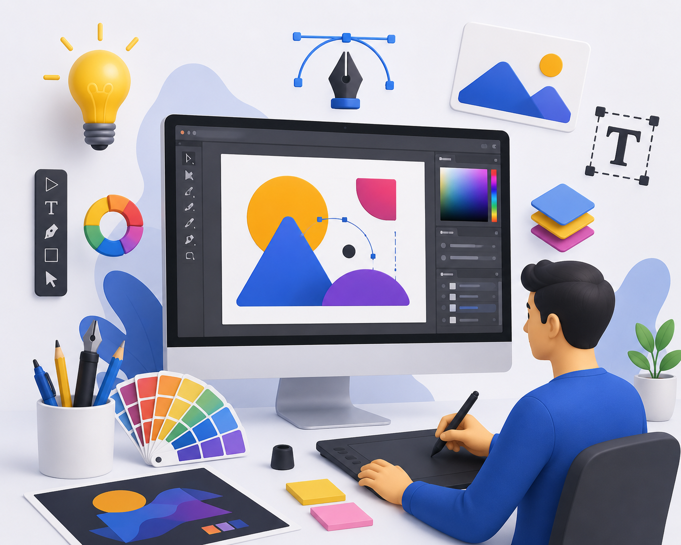 creative graphics designing solution
